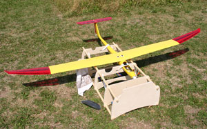 Bau/Tragegestell für Segelflugzeuge